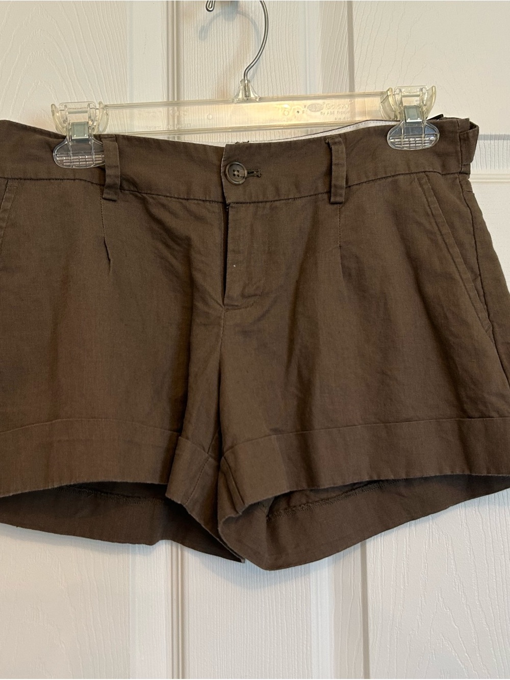 Banana Republic Brown linen blend Women's Shorts